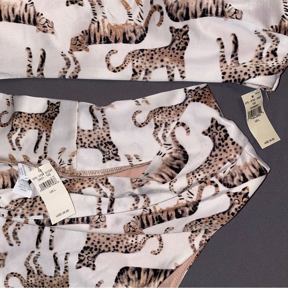 NWT Aerie leopard bikini set - Picture 4 of 5